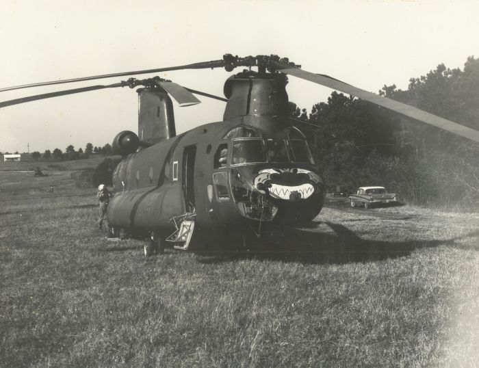 62-02123 at an unknown location while assigned to B Company,  228th Aviation Battalion, 11th Air Assault, from 1963-1964.