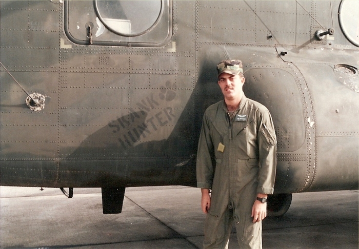 Jim Stanco, a Flight Engineer assigned to CH-47C Chinook helicopter 67-18532 at the time of the wire strike incident.