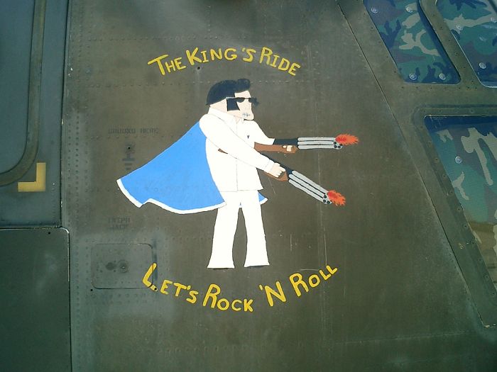 The nose art of 91-00245 in the Iraqi desert during Operation Iraqi Freedom.