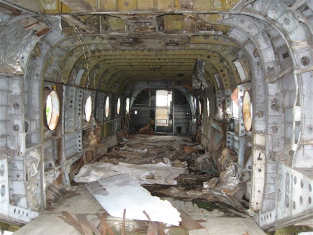 Derelict CH-47A Chinook helicopter in Vietnam.