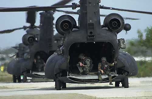 An MH-47E, from Echo Company, 160th Special Operations Aviation Regiment.