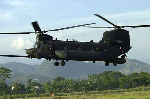 An MH-47E, from Echo Company, 160th Special Operations Aviation Regiment.