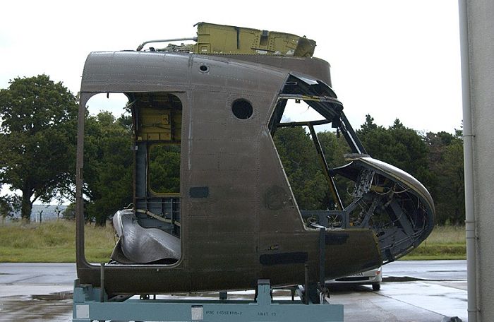UK donated cockpit to be utilized as a training aid in the search for missing crewmembers from the Vietnam War.