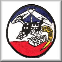 A patch from the 243rd Assault Support Helicopter Company (ASHC) - "Freight Train", from their days in the Republic of Vietnam.