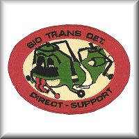 A patch from the 610th Transportation Detachment, from their time in the Republic of Vietnam, date unknown.