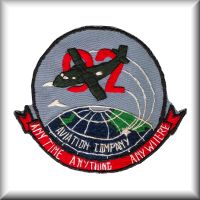 A patch from the 92nd Aviation Company, date unknown.